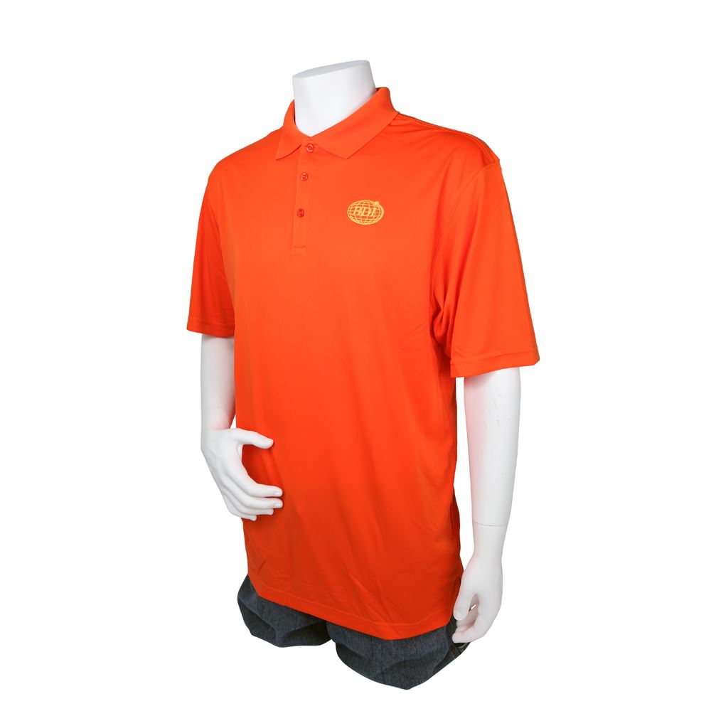 BDI GearSpicy Orange Eversole Run Soft Touch Performance Polo