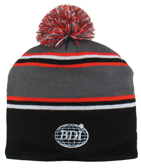 Picture of Knit Stripe Beanie (USA Made)